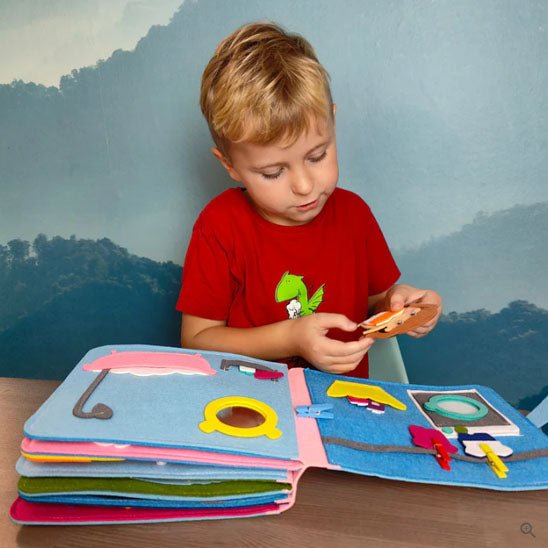 Le Livre Enfant - 3D en Feutre - baby4lifestore