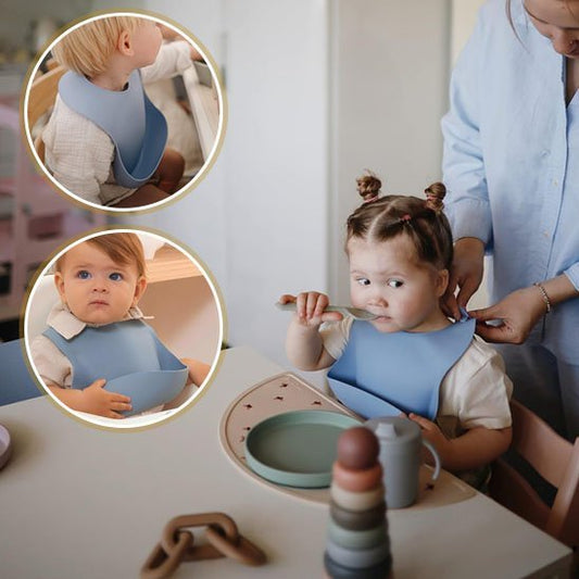 Bavoir silicone, tissu ou bandana : lequel est le plus pratique ? - baby4lifestore