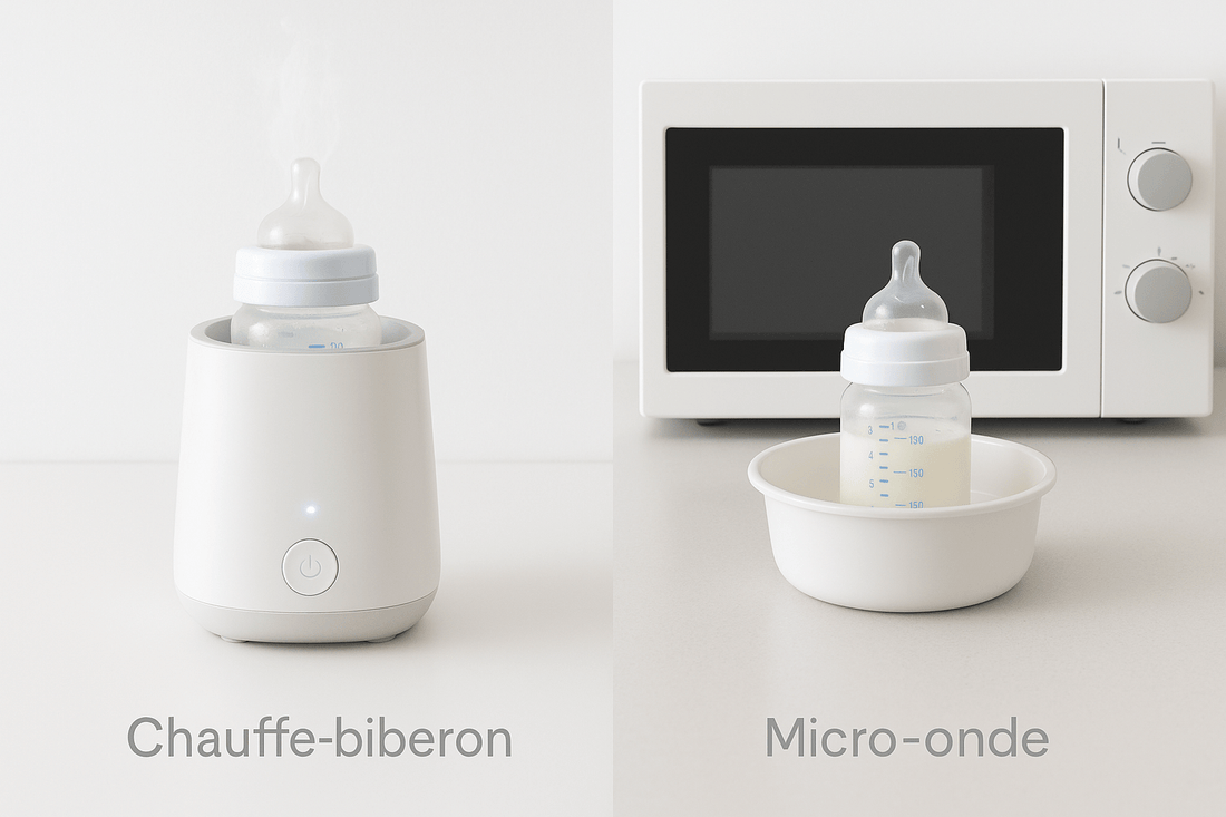 Chauffe-biberon ou micro-ondes : que choisir pour bébé ? - baby4lifestore