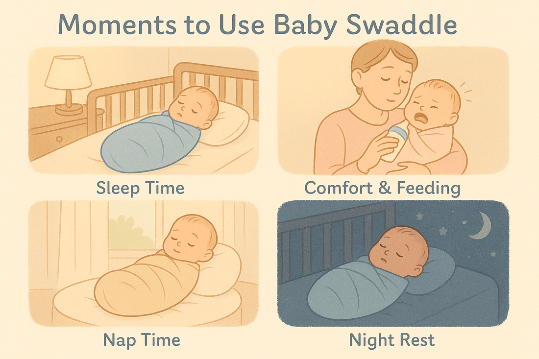 Quelle taille de lange bébé pour quel usage ? - baby4lifestore