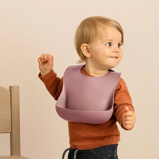 Bavoir Bébé - Silicone - baby4lifestore