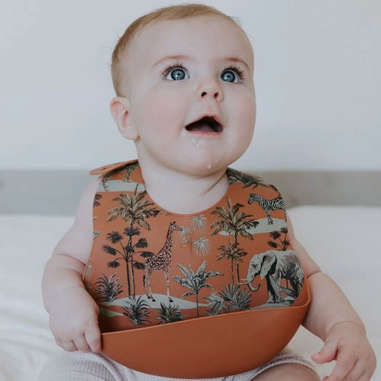 Bavoir Bébé - SoftSilicone - baby4lifestore