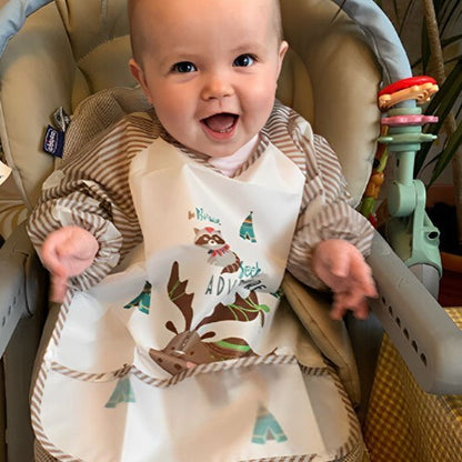 Bavoir | FeedingBib™ - baby4lifestore brun