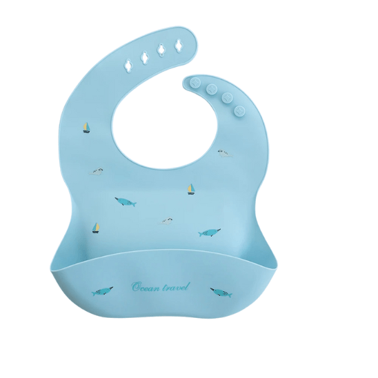 Bavoir bebe - Silicone réglable - baby4lifestore