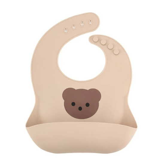 Bavoir bebe - Silicone réglable - baby4lifestore