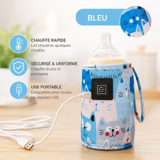 BottleWrap™ | Chauffe-Biberon USB