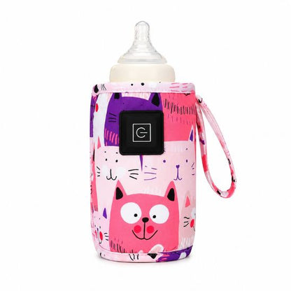 BottleWrap-Chauffe-Biberon-USB-rose