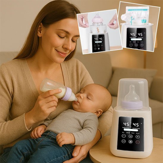 Chauffe Biberon | Stérilisateur 6 - en - 1 - baby4lifestore