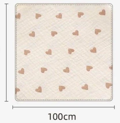 Lange bébé multi - usages en mousseline – 100×100 cm - baby4lifestore