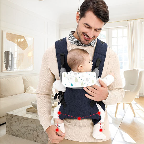 Porte-bébé ergonomique évolutif | DualCarry™