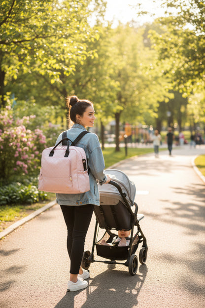 Sac à Langer Cocon™ – Matelassé & Organisation Parfaite - baby4lifestore
