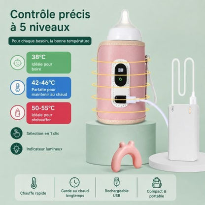 QuickHeat™ | Chauffe-Biberon Portable - BabyStoreforYou