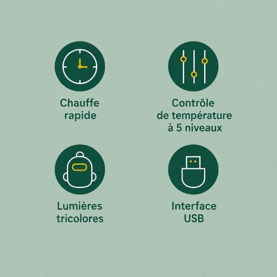 QuickHeat™ | Chauffe-Biberon Portable - BabyStoreforYou