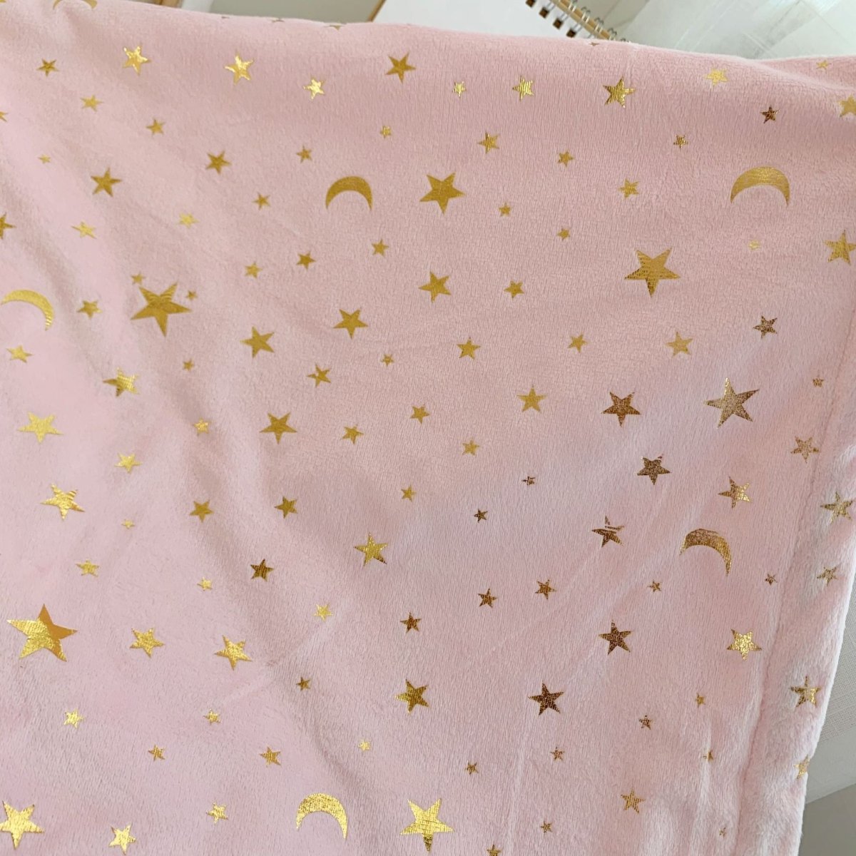 Couverture Bébé MoonStars™ – Minky & Sherpa, Douceur Sensorielle 75x120 cm - baby4lifestore