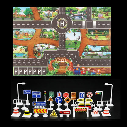 Jeux enfant 3 ans - Carte routière - baby4lifestore