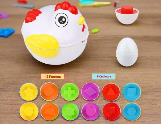 Jeux pour les bébés - Poule - baby4lifestore