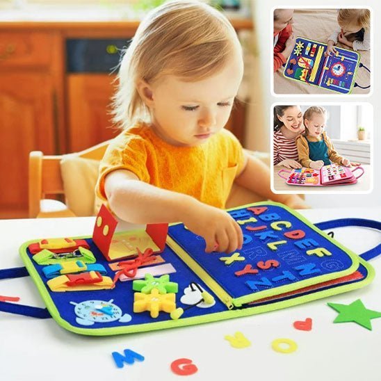 Jouet 2 ans - livre d'activité - baby4lifestore