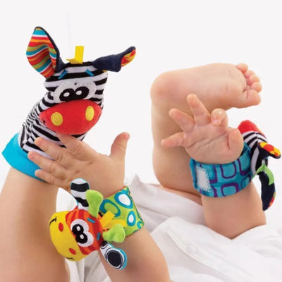Hochet Bébé pour Pieds et Mains – Jouet d’Éveil Sensoriel dès Naissance