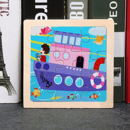 Jouet bois - Puzzle - baby4lifestore