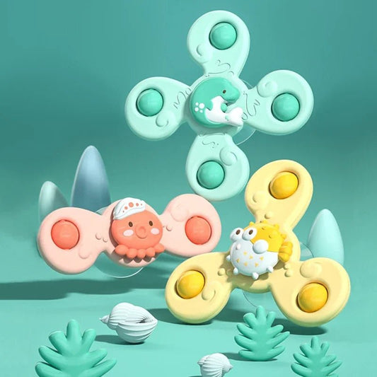 Jouet de Bain Bébé - Ventouse Spinner - baby4lifestore
