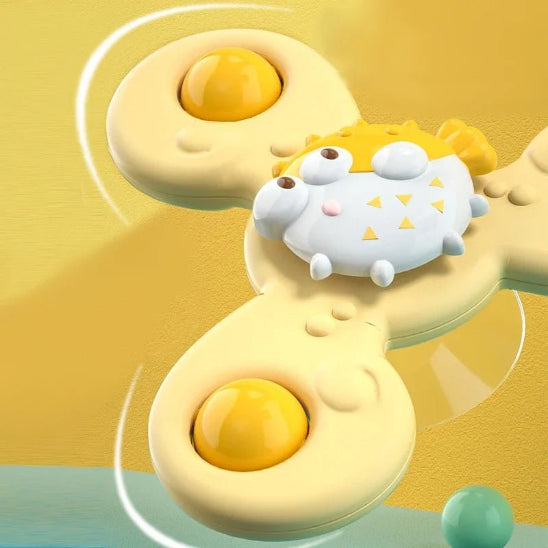 Jouet de Bain Bébé - Ventouse Spinner - baby4lifestore
