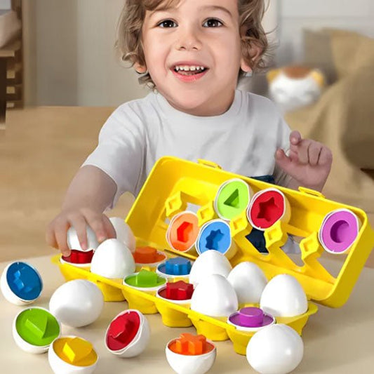Jouet pour bébé - oeufs puzzle - baby4lifestore