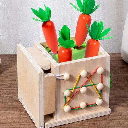 Jouets en bois - cube d'activités - baby4lifestore