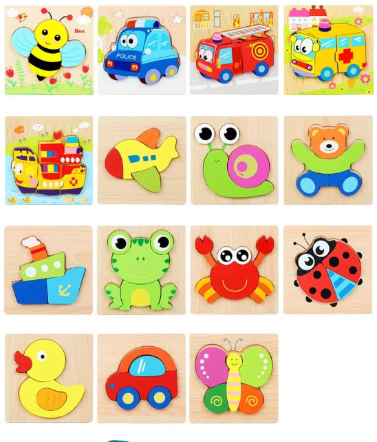 Jouets en bois - puzzles - baby4lifestore