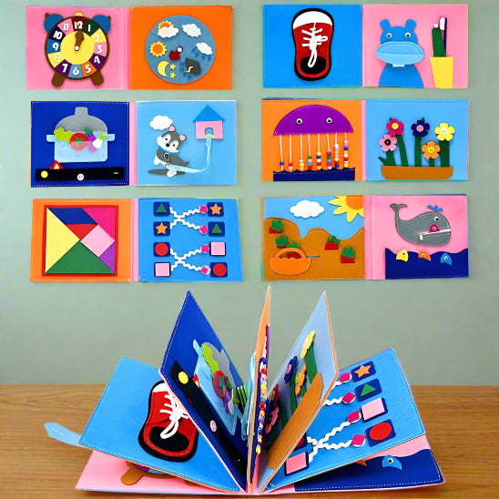 Le Livre Enfant - 3D en Feutre - baby4lifestore
