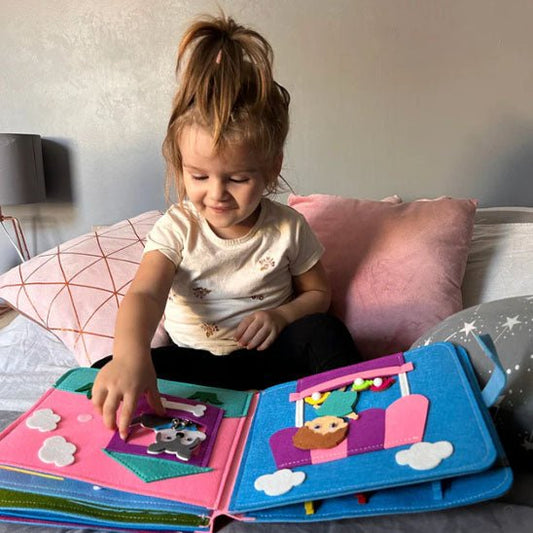 Le Livre Enfant - 3D en Feutre - baby4lifestore