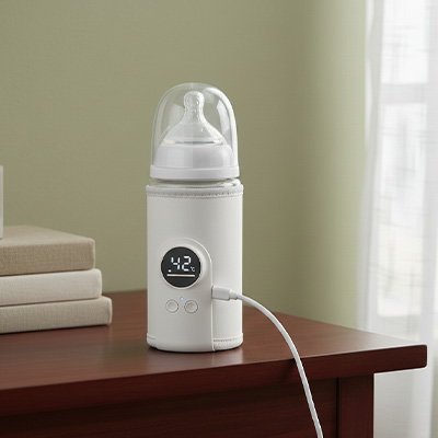 NomadWarm™ | Chauffe-Biberon USB Rechargeable.