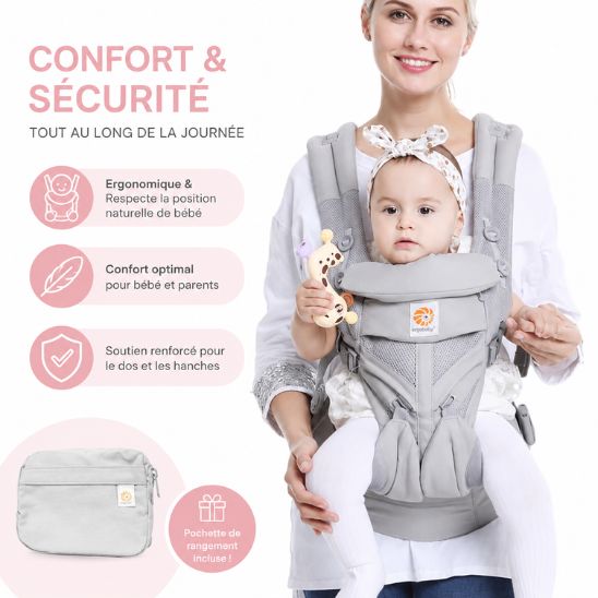 Porte-bébé ergonomique respirant | AirMesh™ - BabyStoreforYou