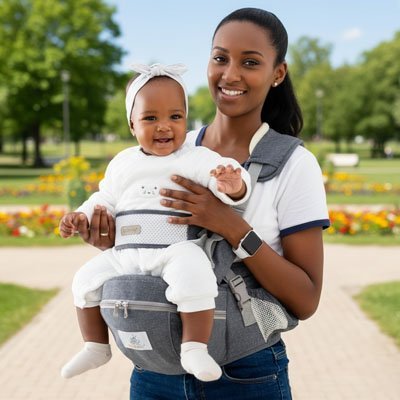 Porte-bébé physiologique ergonomique | EasyConfo™